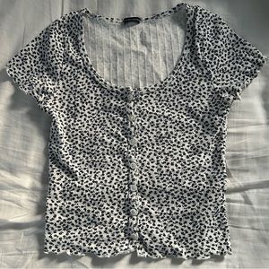 Brandy Melville Floral Top